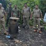 अवैध कच्ची शराब के खिलाफ बड़ा अभियान